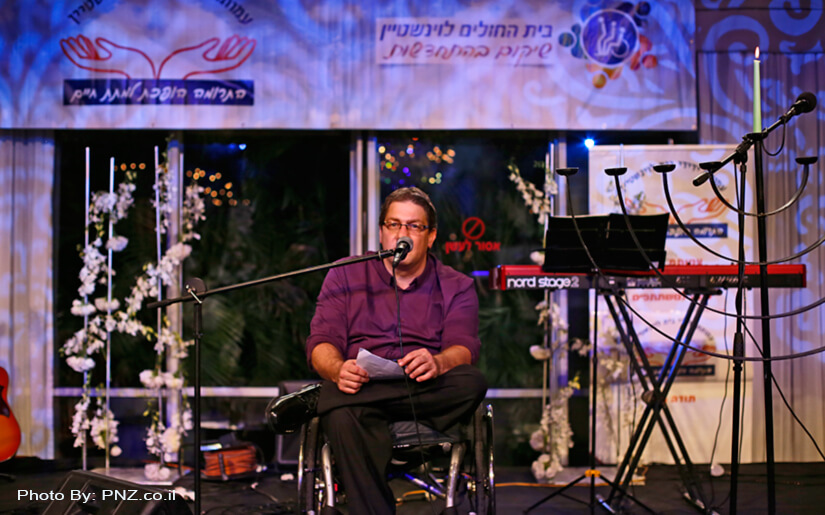 עידן קליממן יושב ראש מחוז תל אביב בארגון נכי צהל