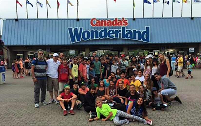 כל הקבוצה בוונדרלנד 2015 קנדה