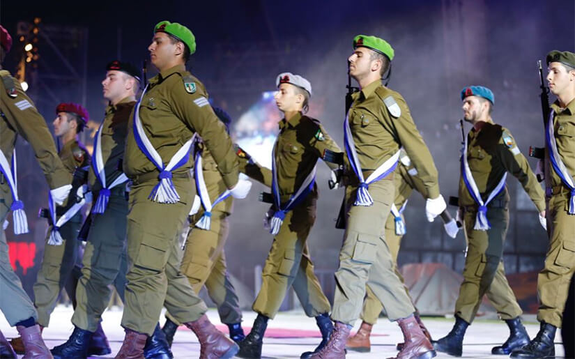 טקס הדלקת המשואות בהר הרצל - צילום: פורטל נכי צהל